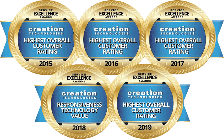 creation technologies awards 2015-2019