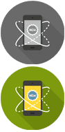 icon of mobile phone
