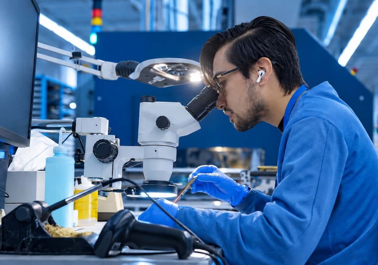 Precision Electronics Lab Inspection